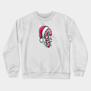 Candy Cane Crewneck Sweatshirt